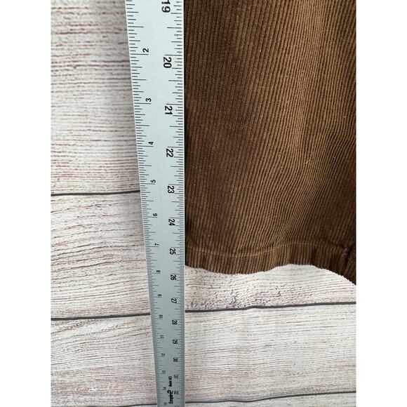 Brixton Victory Two Tone Corduroy Pants Womens 26 Copper and Brown - Picture 11 of 11